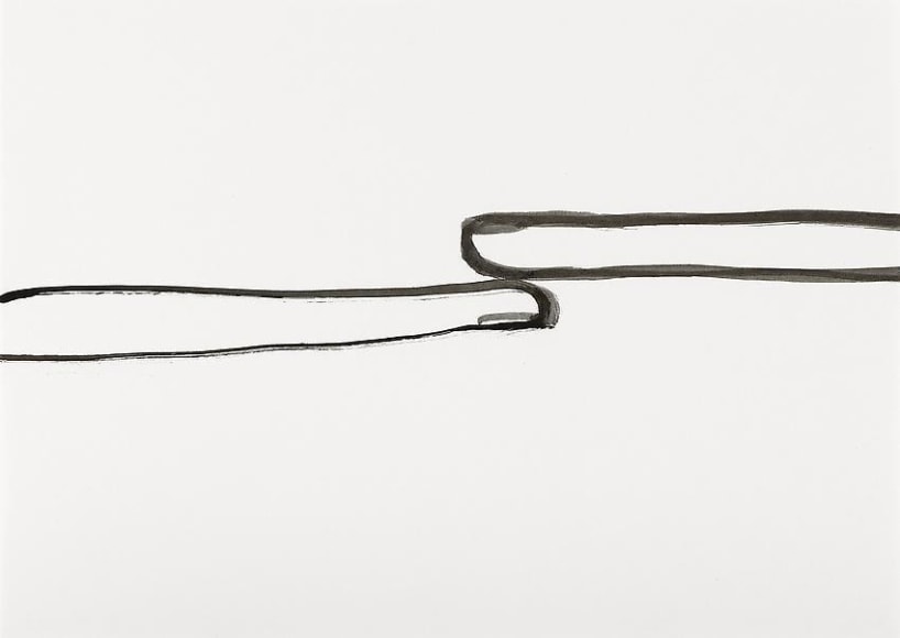 Silvia Bächli Untitled (part of the installation "das")