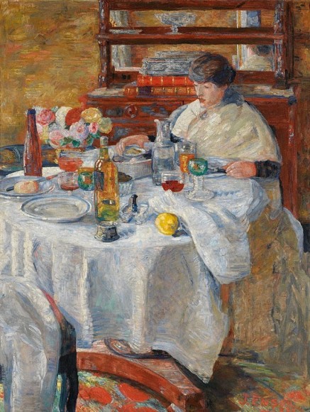 James Ensor La mangeuse d'huîtres (The Oyster Eater)