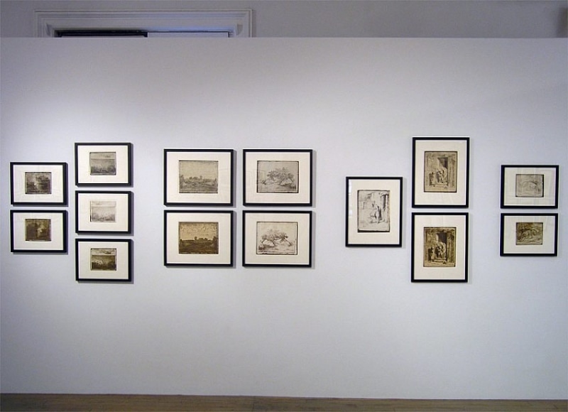 The Hand-drawn Negative: Clichés-Verre by Corot, Daubigny, Delacroix, Millet and Rousseau (1854 - 1862) – installation view 3