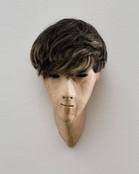 Daisy Youngblood Portrait of Dick Bellamy (with Dick’s real hair)
