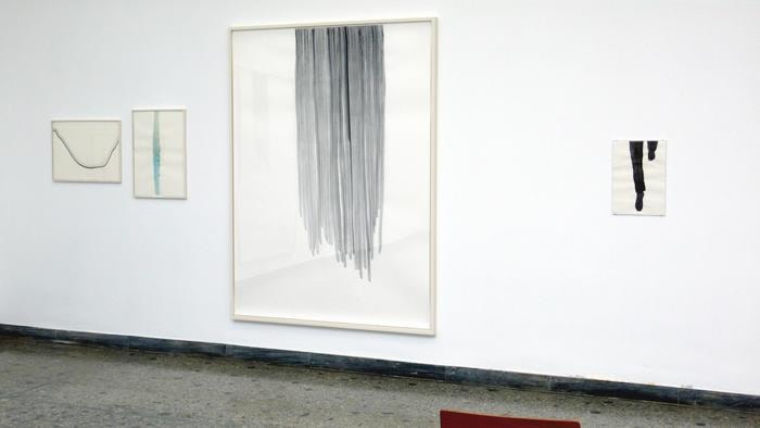 Silvia Bächli Instalation, das (to Inger Christensen)