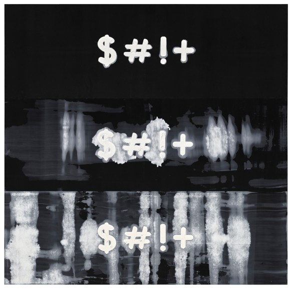 Mel Bochner $#!+, $#!+, $#!+