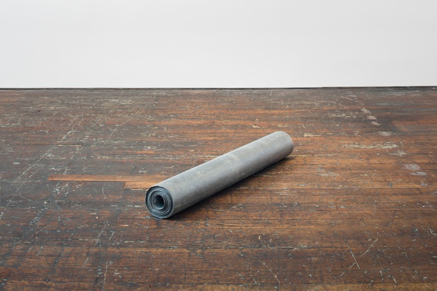 RICHARD SERRA, Untitled (Lead Roll)