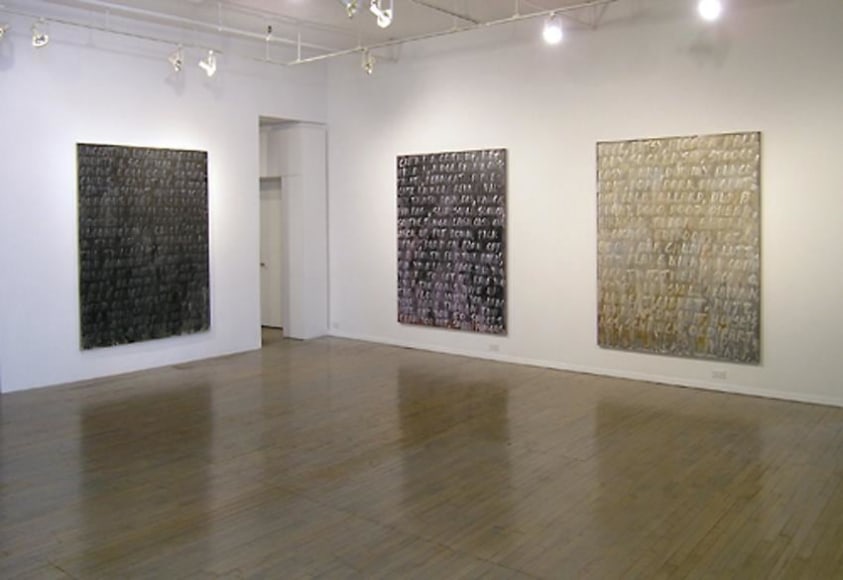 Mel Bochner – installation view 2