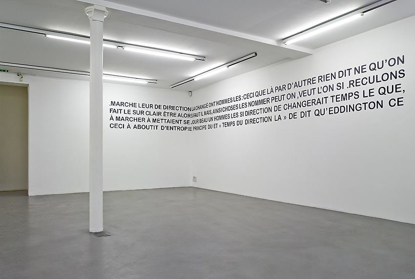 Mel Bochner, 1998-2007: Painting, sculpture and installation – installation view 10