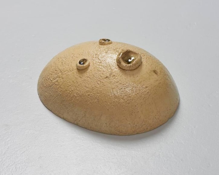 Thomas Schütte Eierkopf, halb