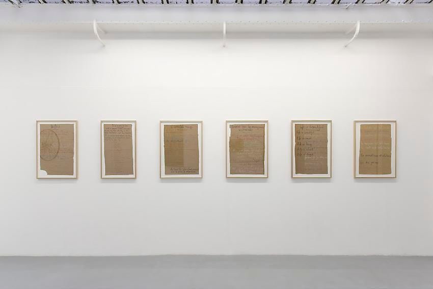 Robert Filliou: Je Meurs trop – installation view 8
