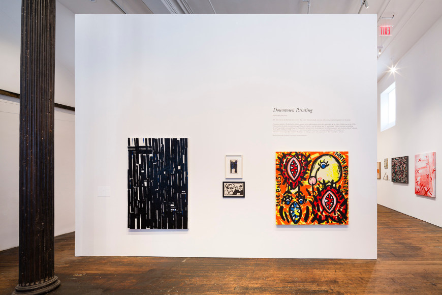 Downtown Painting, presented by Alex Katz – installation view 1 