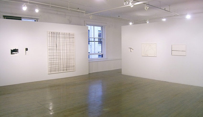 Silvia Bächli – installation view 1