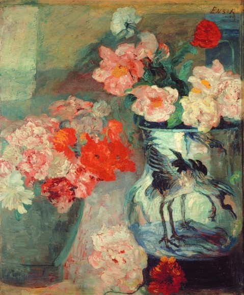 James Ensor Pivoines et pavots (Peonies and Poppies)