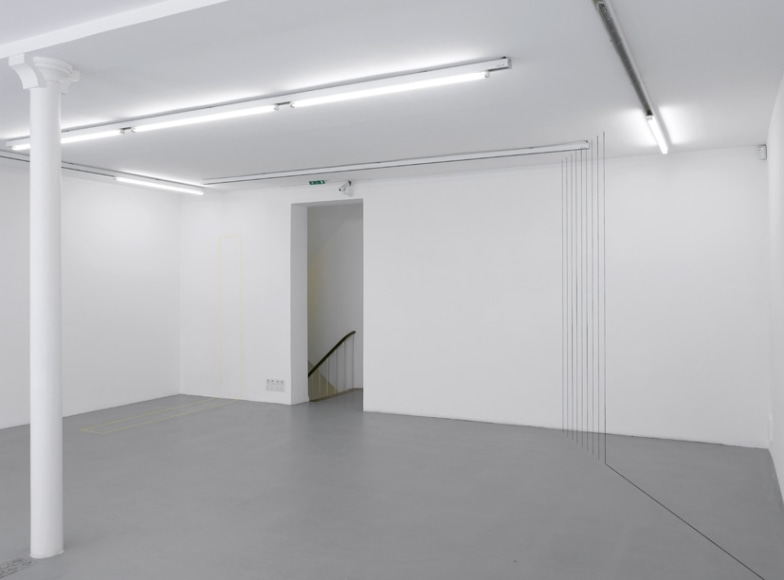 Fred Sandback – installation view 11