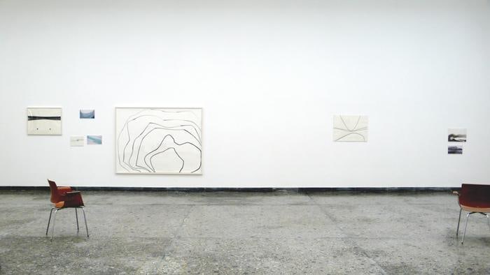 Silvia Bächli Instalation, das (to Inger Christensen)