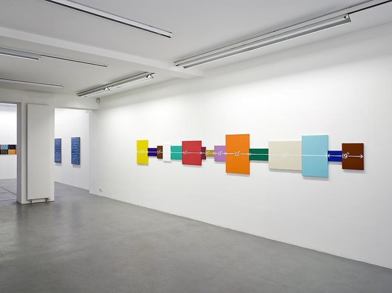 Mel Bochner, 1998-2007: Painting, sculpture and installation – installation view 3