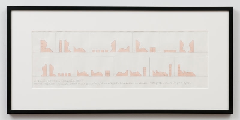 Franz Erhard Walther, Four Blocks, Two Irregular Forms