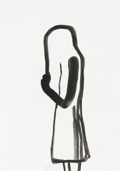 Silvia Bächli Untitled (part of the installation "das")