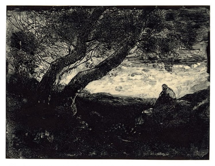 Jean-Baptiste-Camille Corot Le Songeur