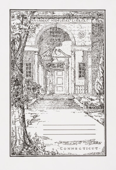 Charles LeDray Hagaman Memorial Library, Connecticut 