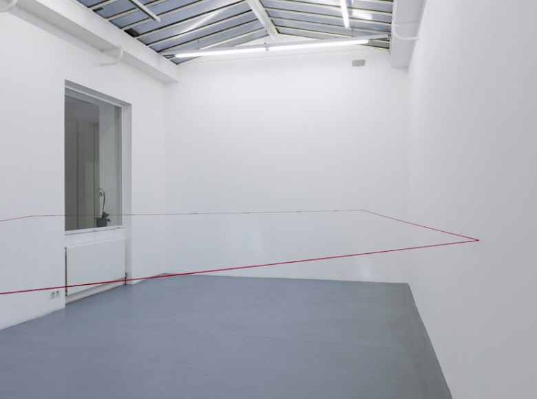Fred Sandback – installation view 7