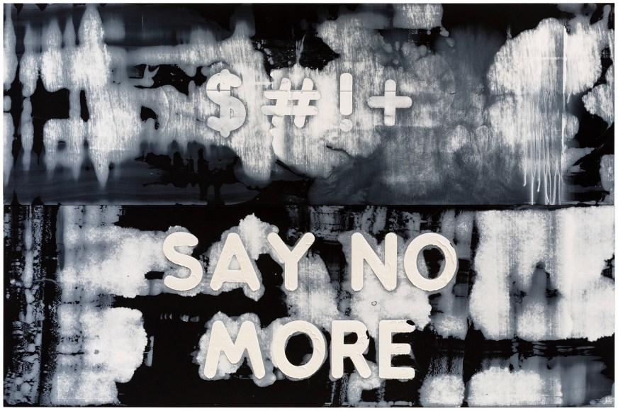 MEL BOCHNER, $#!+ / Say No More