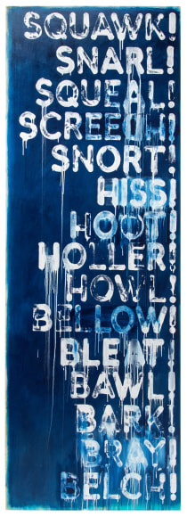 Mel Bochner Squawk