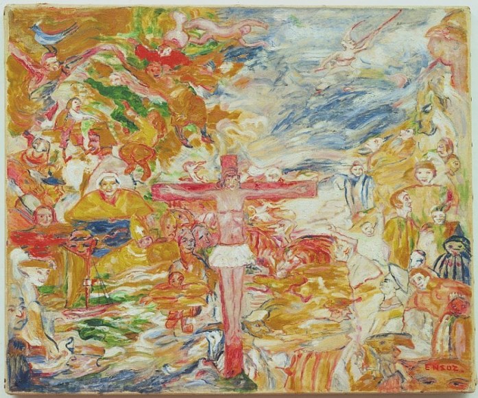 James Ensor Le Christ agonisant (Christ in Agony)