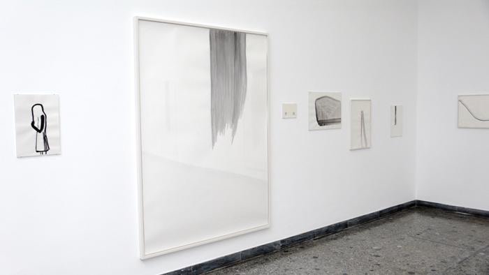 Silvia Bächli Instalation, das (to Inger Christensen)