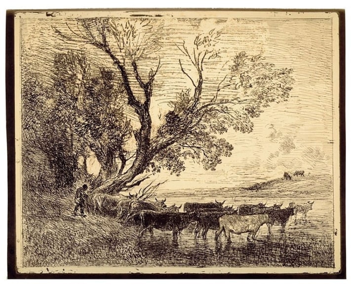 Charles-François Daubigny Le Gué