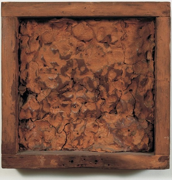 Robert Rauschenberg Pink Clay Painting (To Pete)