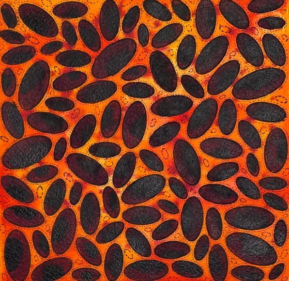 Shanthi Chandrasekar, Black Holes & Wormholes-Red Orange