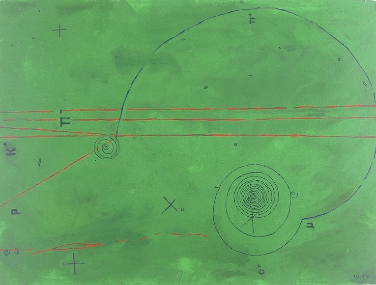 Jody Rasch, Particle Shower - Green