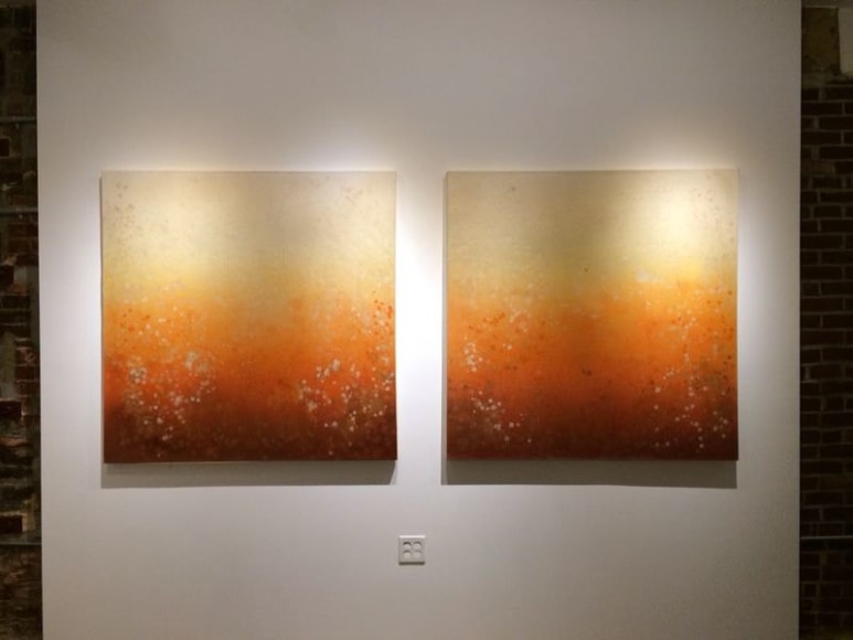 Tinted light (Diptych)