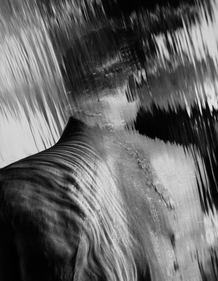 Herb Ritts, Waterfall, Hollywood, 1988