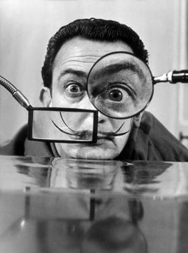 Willy Rizzo, Salvador Dali, Paris, 1950