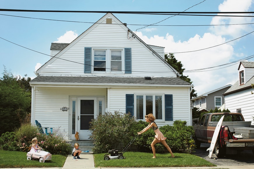 Arthur Elgort, Karlie Kloss, Atlantic Beach, New York, 2012