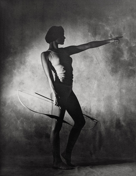 Horst, Lingerie: Bow and Arrow, New York, 1982