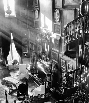Cecil Beaton, Chez Charles de Beistegui, Groussay, 1944
