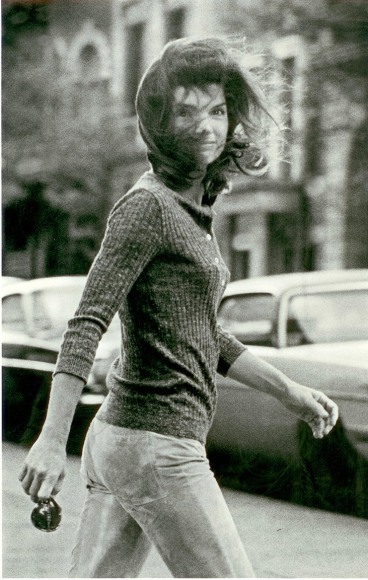 Ron Galella, Windblown Jackie, New York, 1971