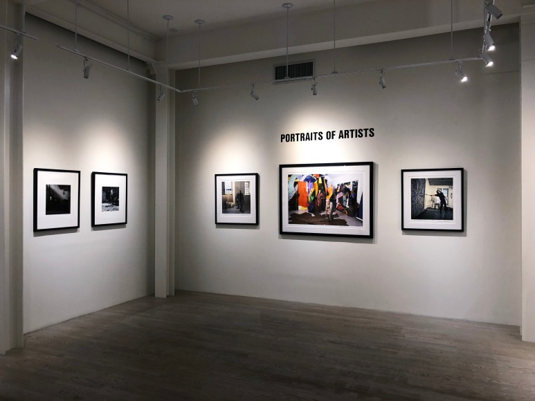 Portraits of Artists, Exhibition View