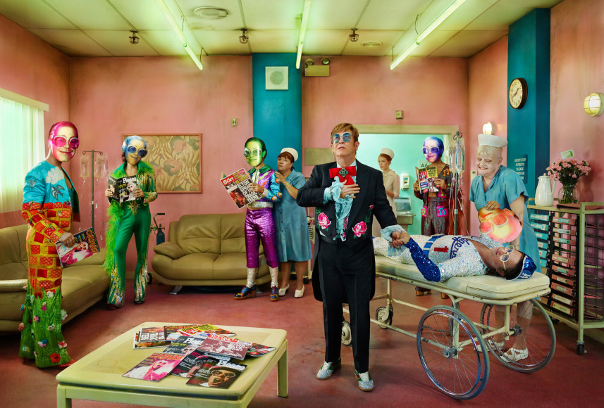 David LaChapelle, Elton John: Someone Save My Life Tonight, 2017