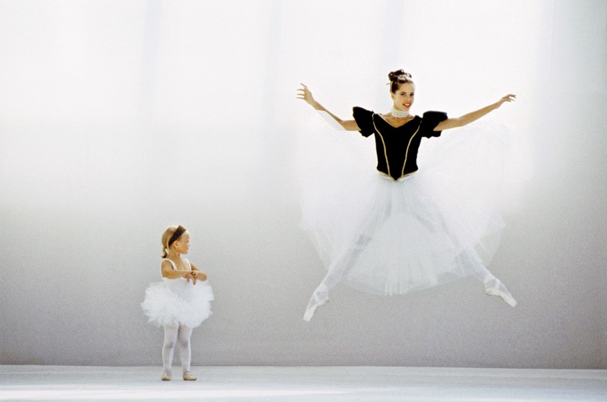Arthur Elgort, Sophie Elgort and Darcey Bussell, VOGUE UK, 1989