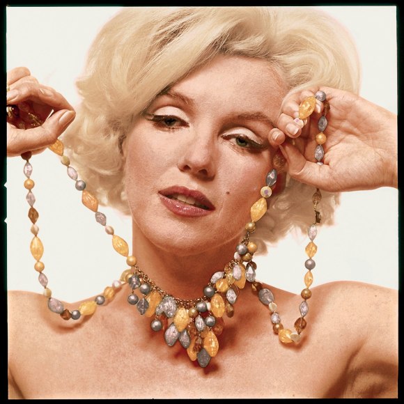 Bert Stern Marilyn Monroe, “The Last Sitting”, Beads Hanging