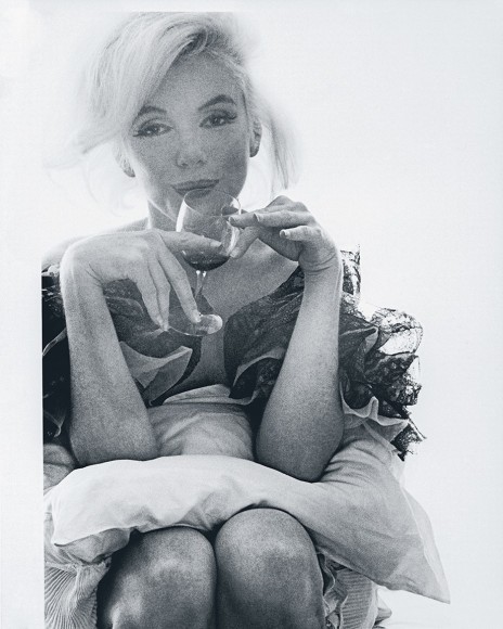 Bert Stern Marilyn Monroe, “The Last Sitting”, Drinking Wine