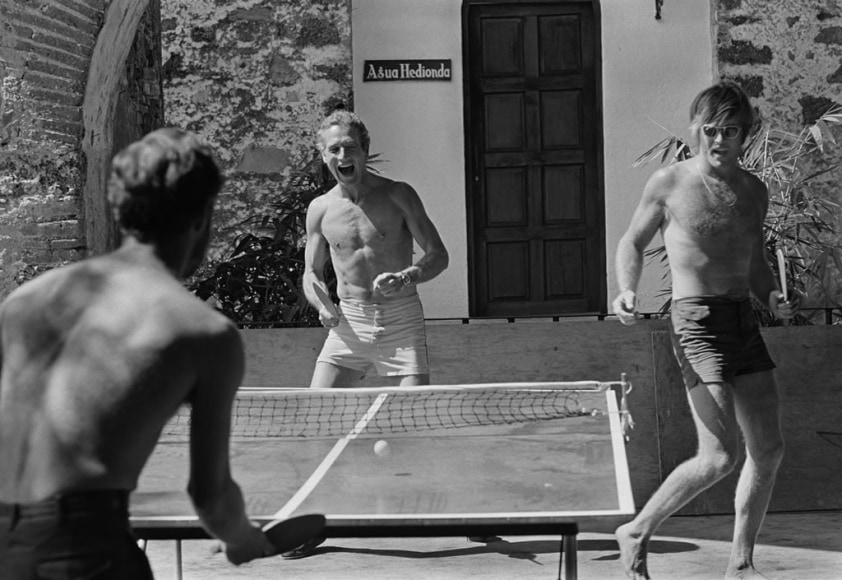 Lawrence Schiller, Paul Newman and Robert Redford, 1968