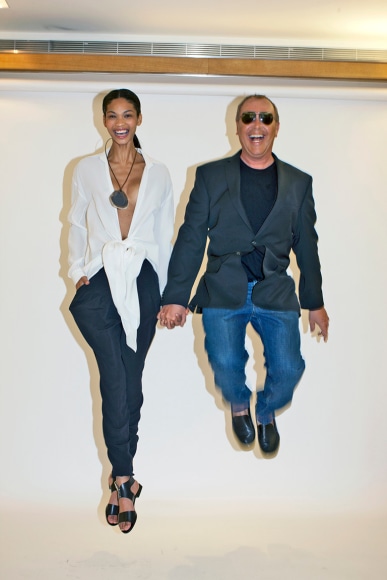 Harry Benson, Michael Kors and Chanel Iman, New York, 2010