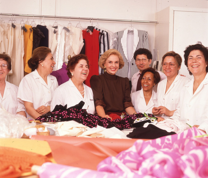 Harry Benson, Carolina Herrera, New York, 1989