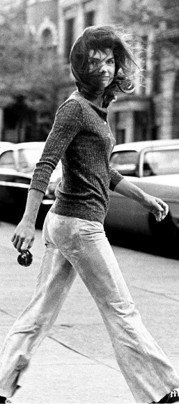 Ron Galella, Windblown Jackie, New York, 1971