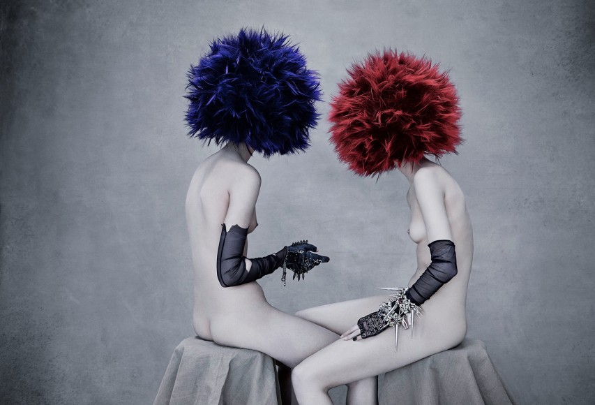 Patrick Demarchelier, Frida and Mirte, New York, 2013