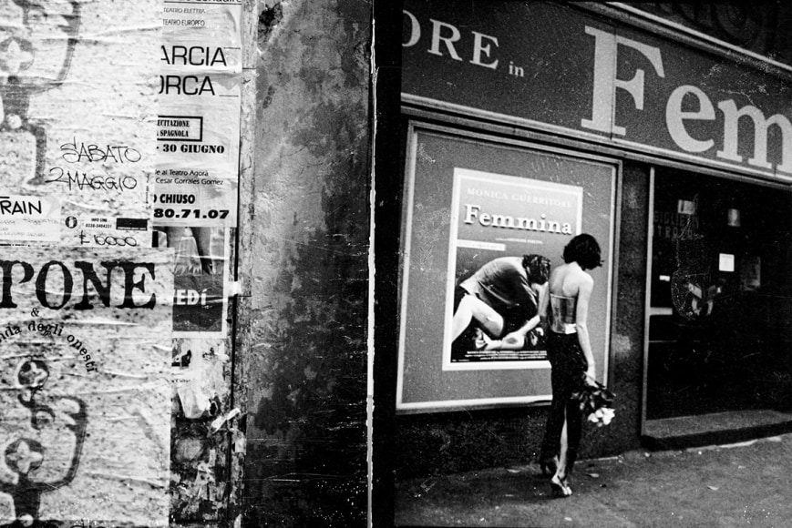Stephanie Pfriender Stylander, Carolyn Benezet, Femmina, Conde Nast Traveler, Rome, 1998