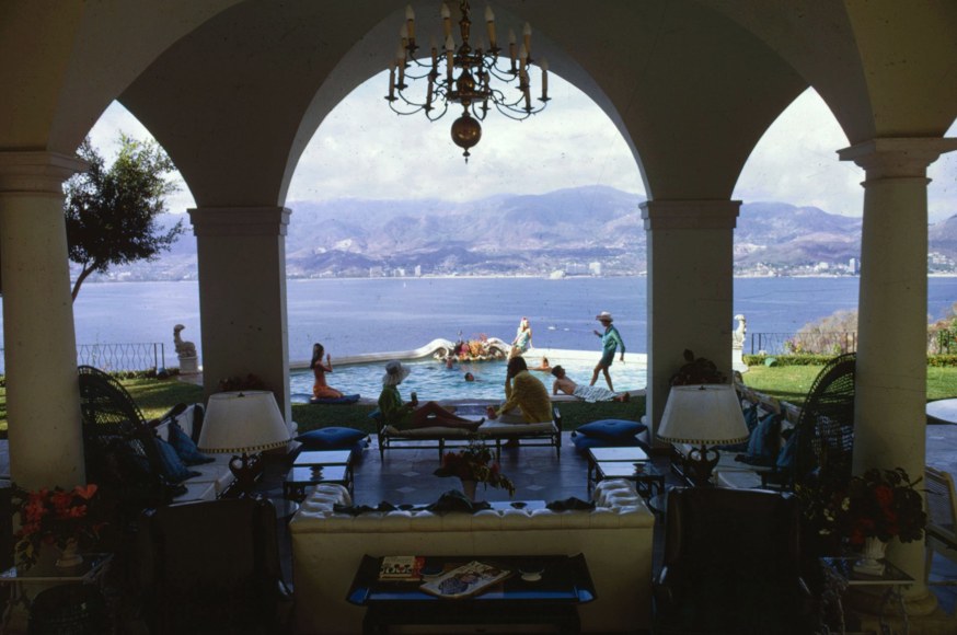 Slim Aarons, Acapulco Villa, 1968: Las Brisas, the home of Eustaquio Escandon in Acapulco