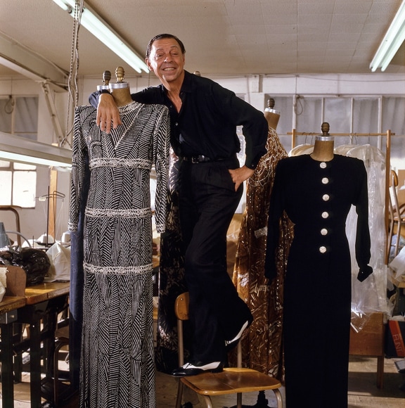 Harry Benson, James Galanos, Los Angeles, 1985